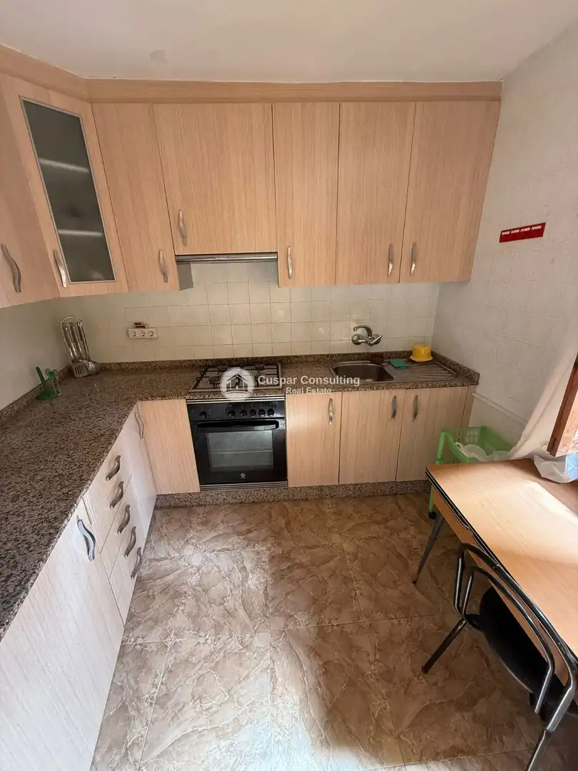 Cocina de Dúplex en venta en Los Alcázares con Aire acondicionado, Terraza y Amueblado