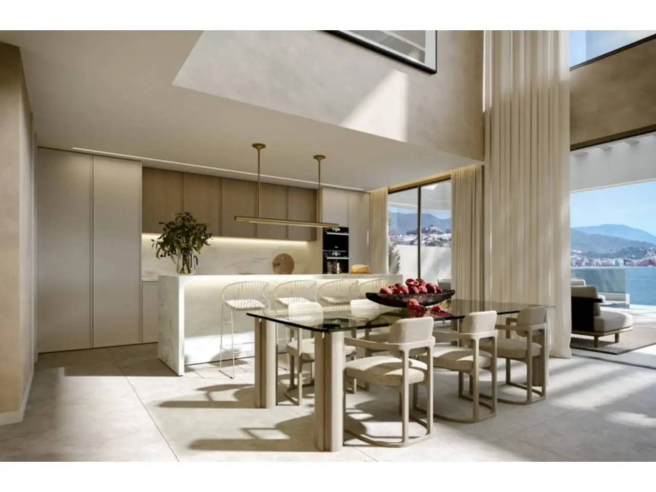 Comedor de Casa o chalet en venta en Almuñécar con Aire acondicionado, Terraza y Piscina