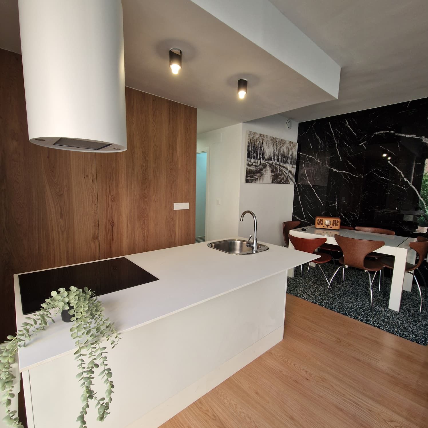 Kitchen of Flat for sale in Málaga Capital  with Air Conditioner, Storage room and Furnished