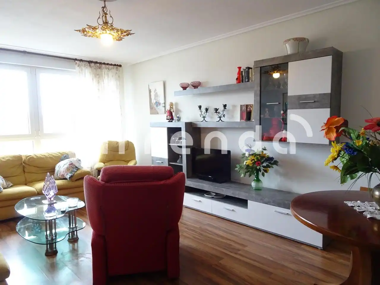 Living room of Flat for rent in Santander  with Heating and Furnished
