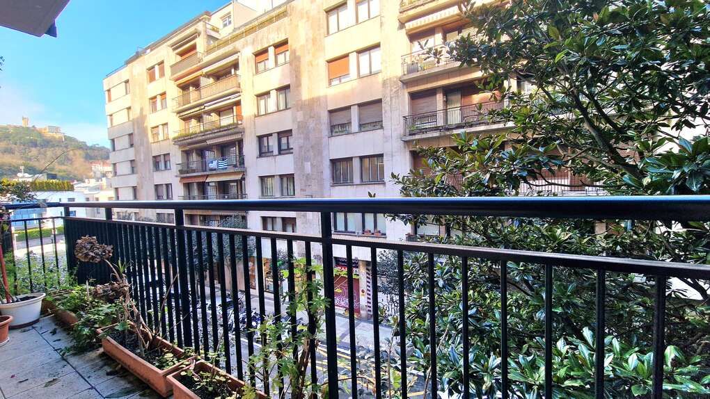 Balcony of Flat to rent in Donostia - San Sebastián   with Heating, Terrace and Balcony