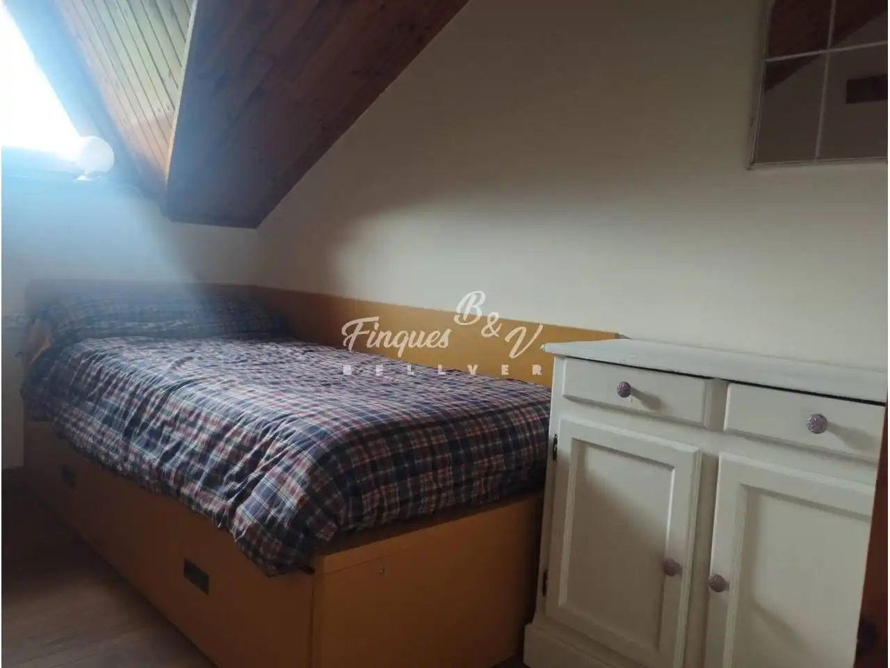 Bedroom of Attic for sale in Prats i Sansor  with Air Conditioner, Heating and Parquet flooring