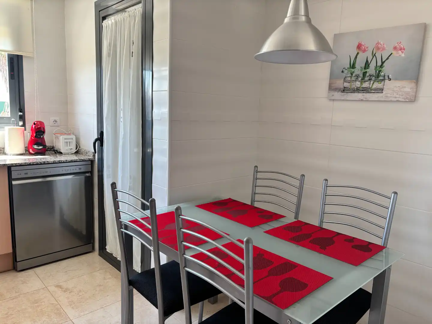 Dining room of Apartments for rent in Dénia  with Air Conditioner, Terrace and Furnished
