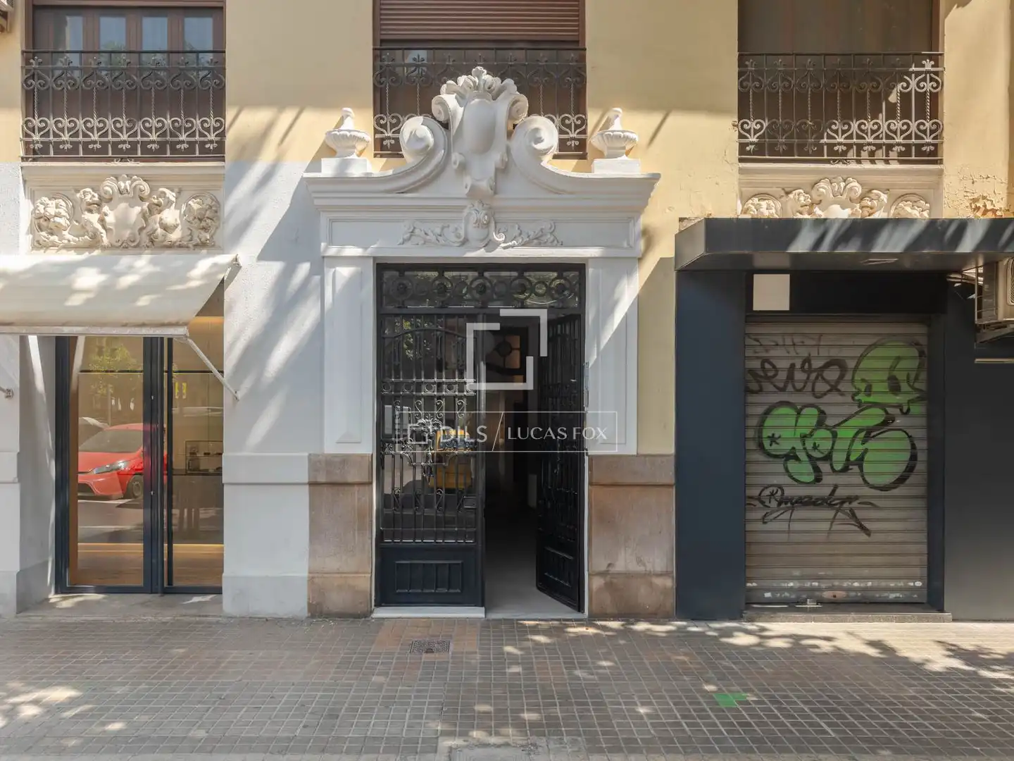 Vista exterior de Piso de alquiler en Valencia con Aire acondicionado, Amueblado y Balcón