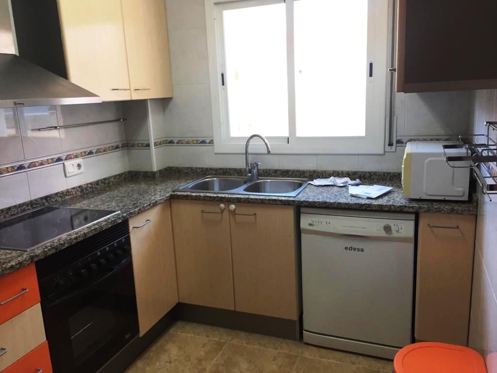 Cocina de Piso en venta en Malgrat de Mar con Aire acondicionado, Amueblado y Horno