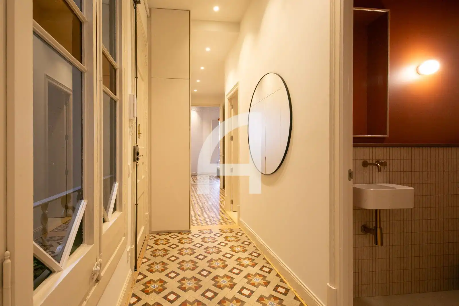 Flat for rent in Barcelona  with Air Conditioner, Heating and Parquet flooring