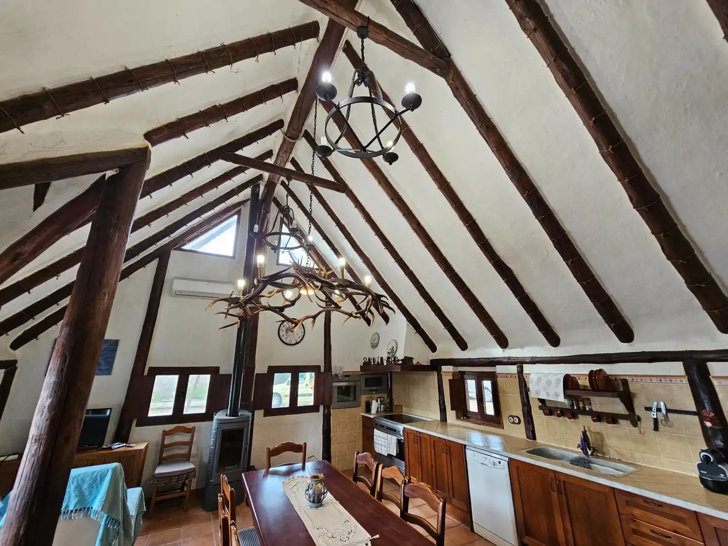 Dining room of Country homes for sale in Amposta  with Air Conditioner, Private garden and Terrace