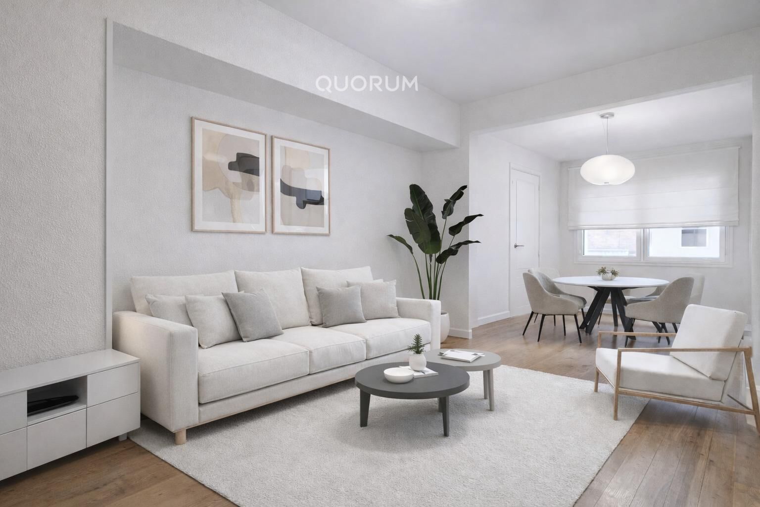 Sala de estar de Piso en venta en Bilbao  con Terraza