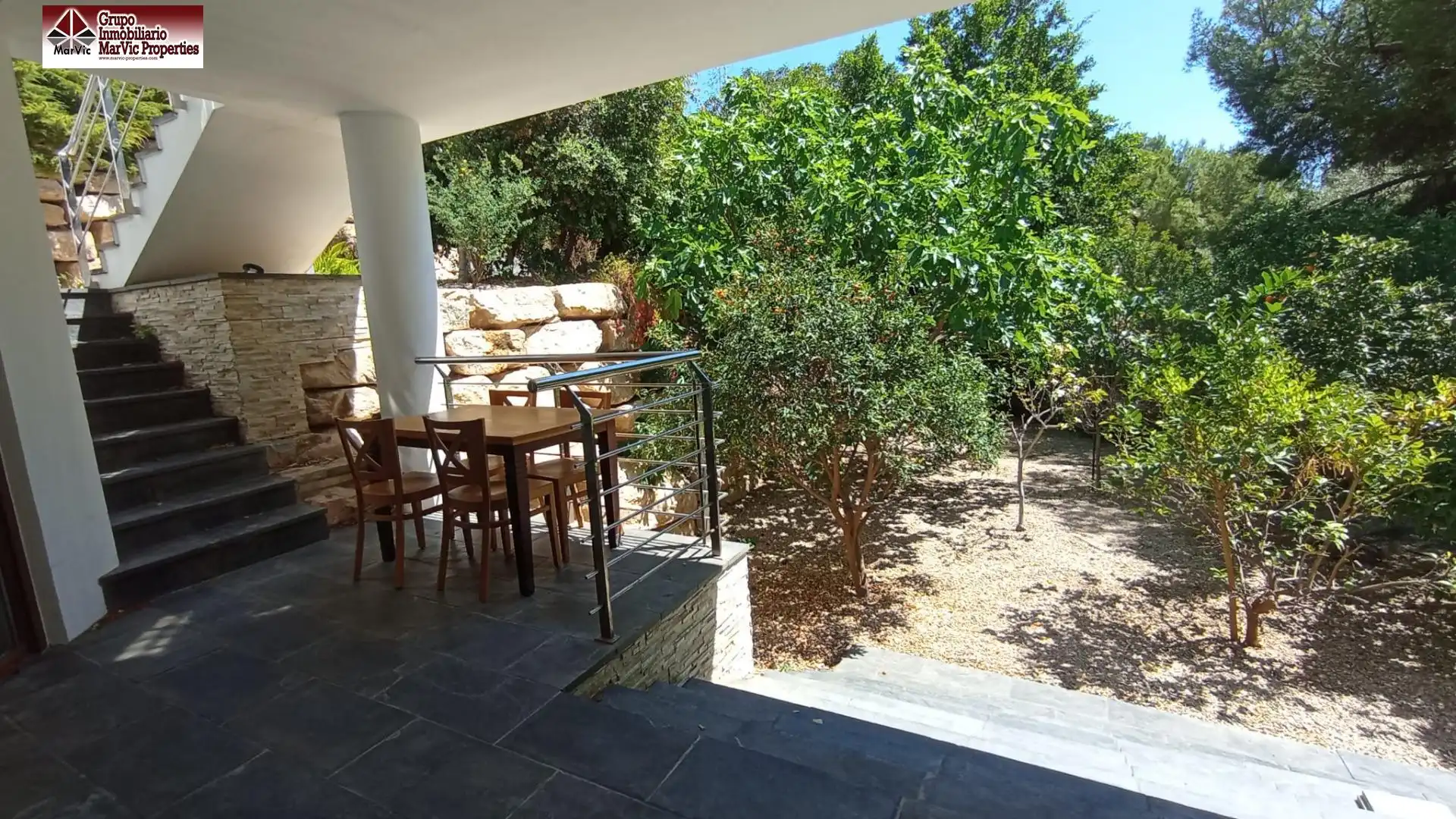 Jardín de Casa o chalet en venta en Altea con Aire acondicionado, Jardín privado y Terraza