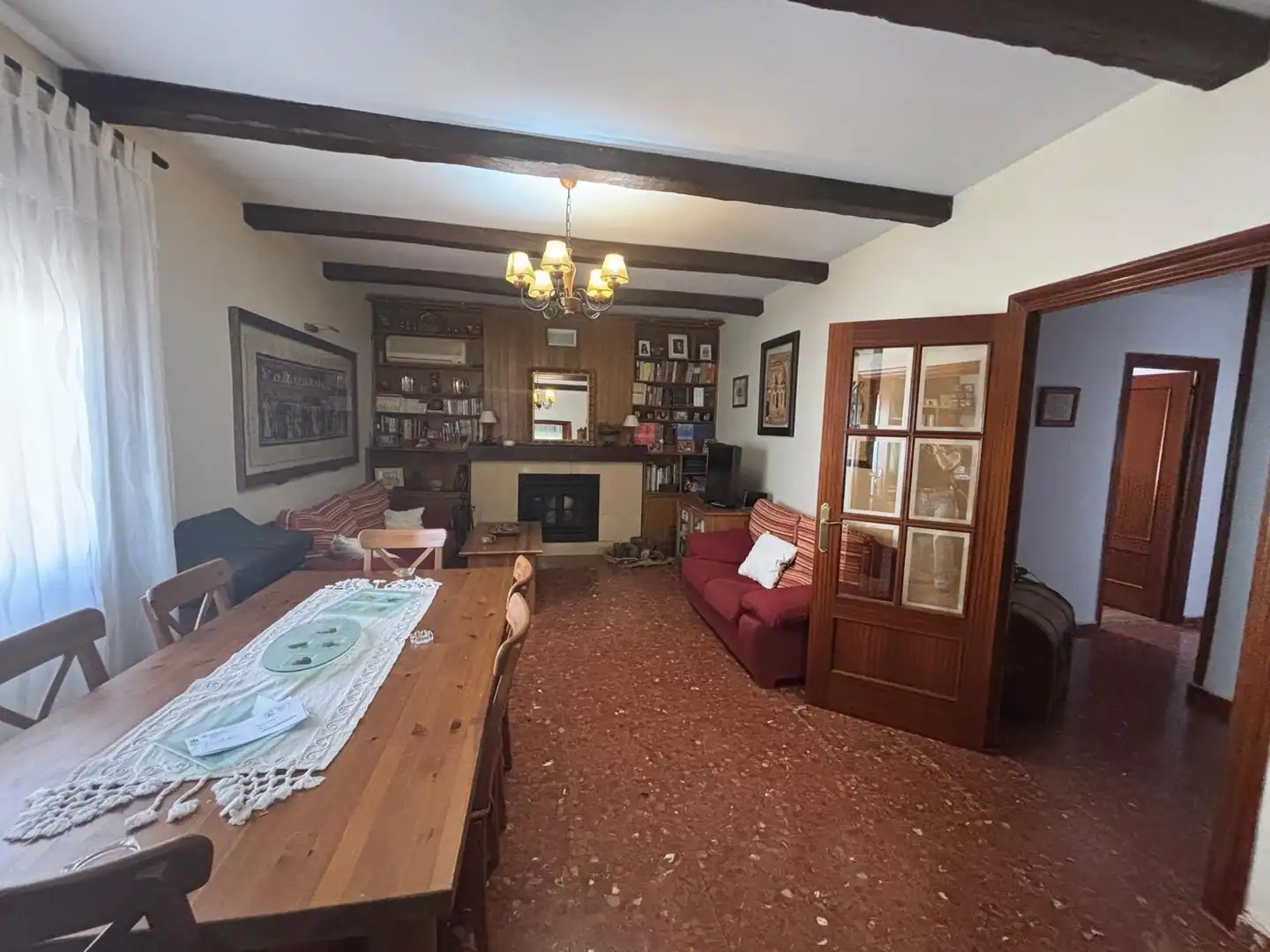 Living room of Country homes for sale in Córdoba  with Air Conditioner, Heating and Storage room
