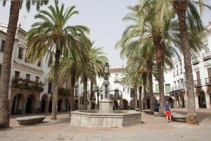 Exterior view of Commercial properties for sale in Zafra  with Air Conditioner and Alarm