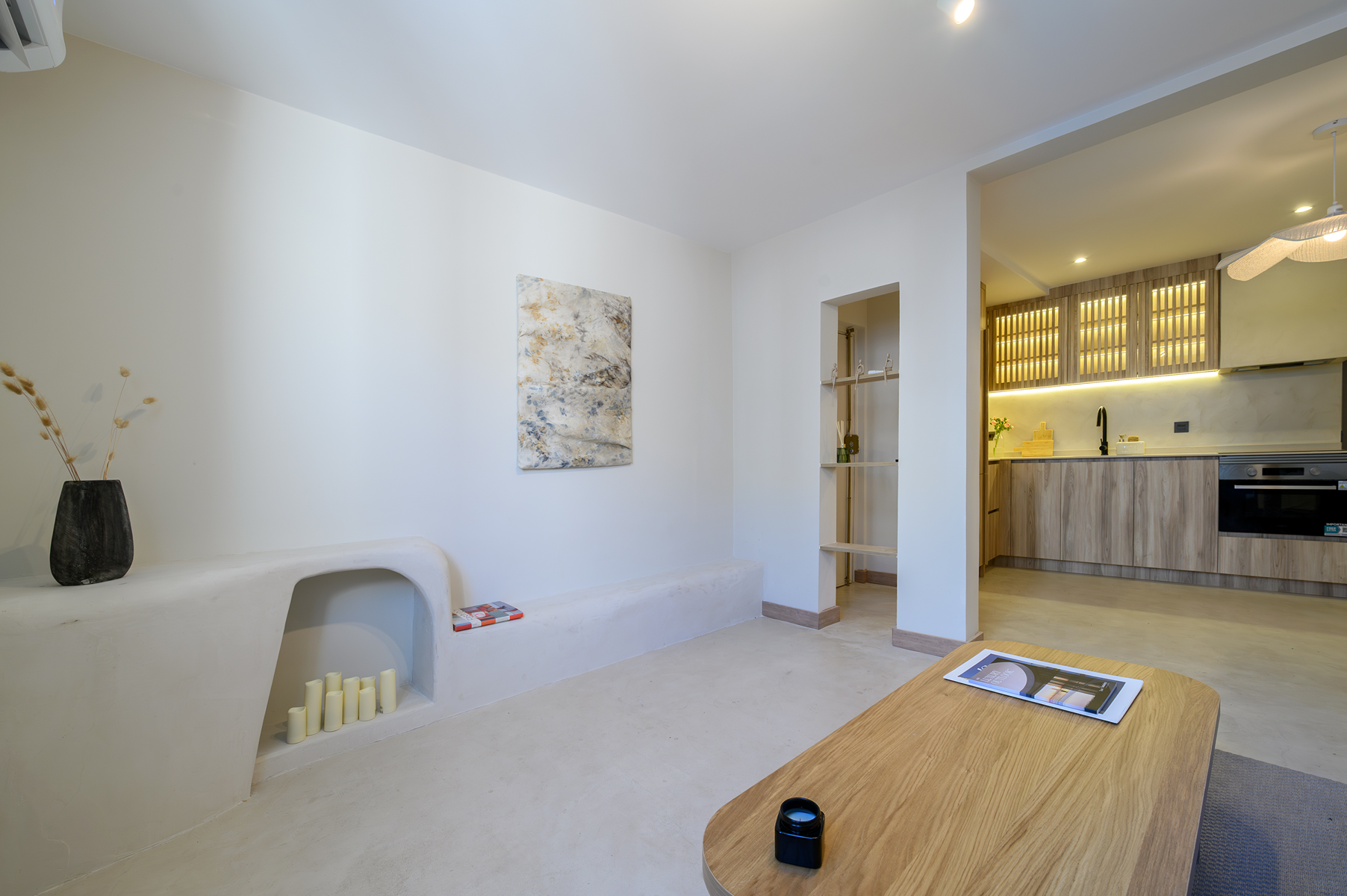 Living room of Apartment for sale in  Madrid Capital  with Air Conditioner