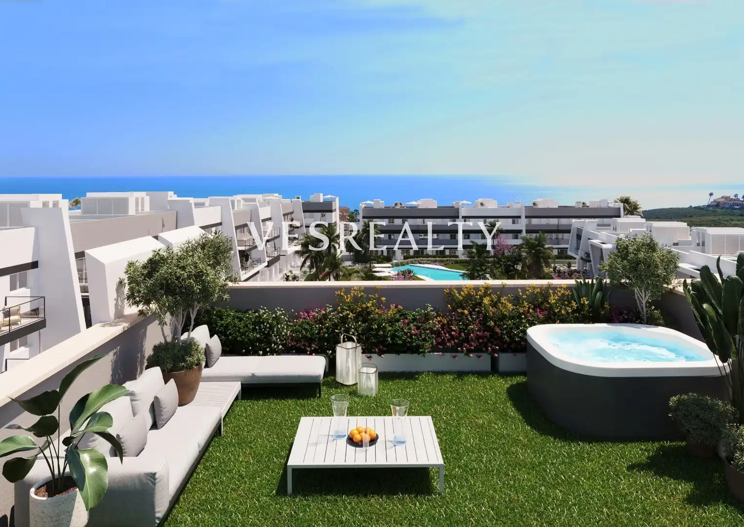 Terrassa de Apartament en venda en Santa Pola amb Jardí privat, Terrassa i Piscina comunitària