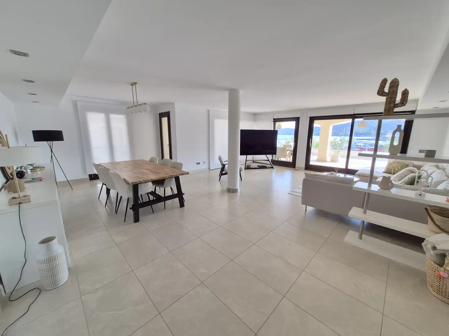 Sala d'estar de Pis de lloguer en Capdepera amb Aire condicionat, Calefacció i Terrassa