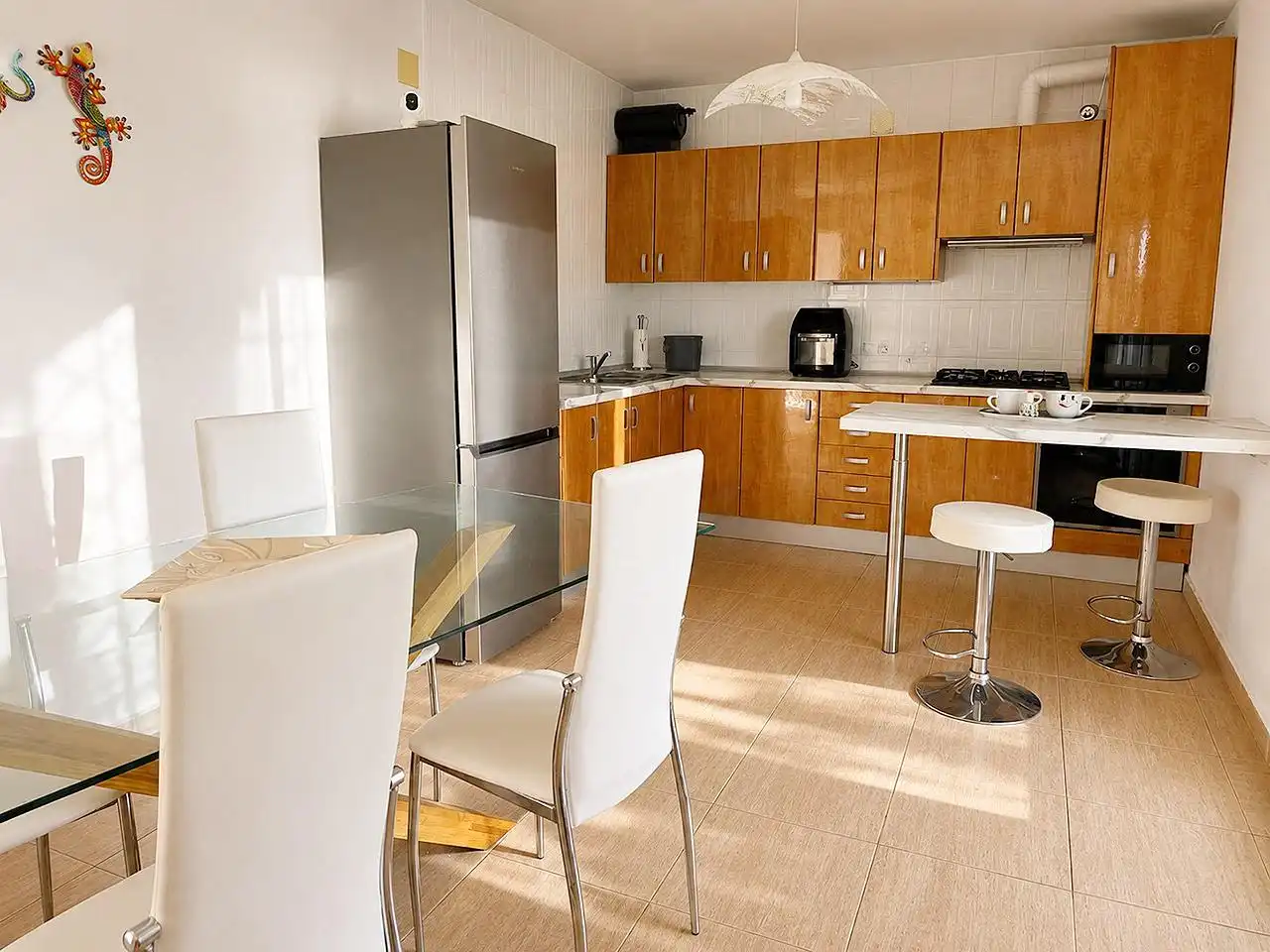 Cocina de Finca rústica en venta en Ulldecona con Jardín privado, Terraza y Piscina