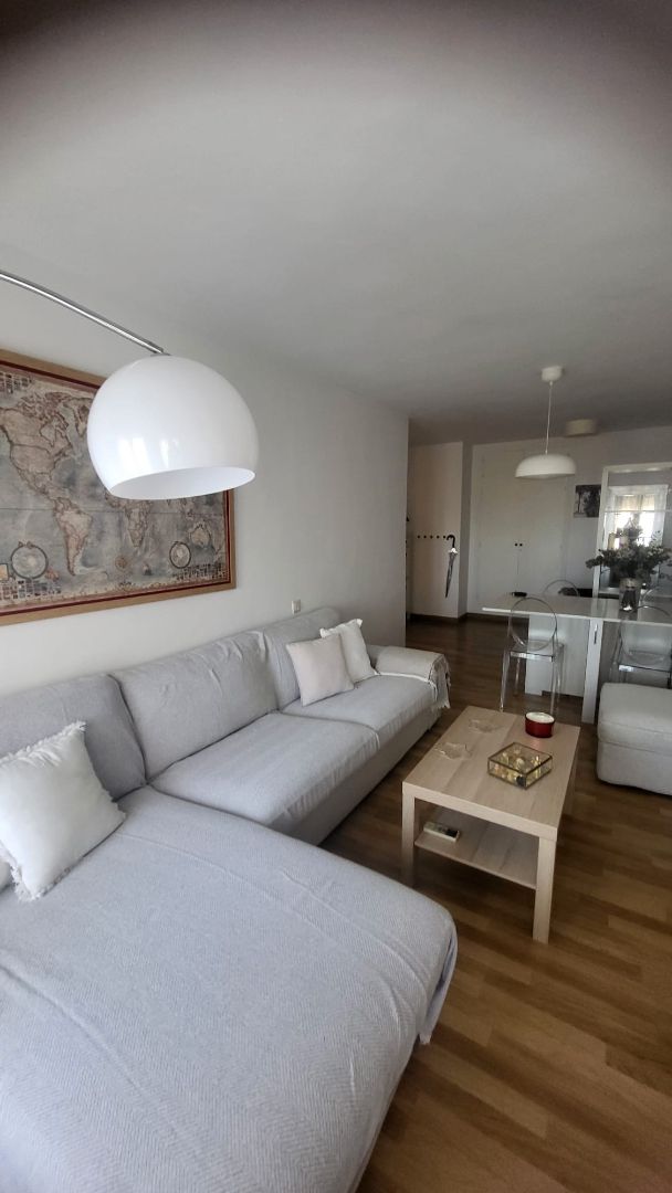 Living room of Flat for rent in Málaga Capital  with Air Conditioner, Heating and Parquet flooring