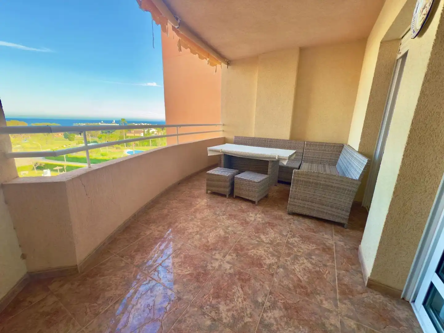 Terrace of Flat for rent in Orihuela  with Air Conditioner, Heating and Terrace