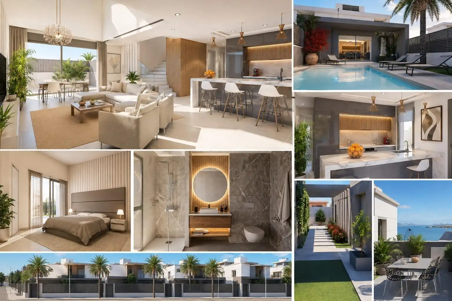 Terrassa de Casa o xalet en venda en Cartagena