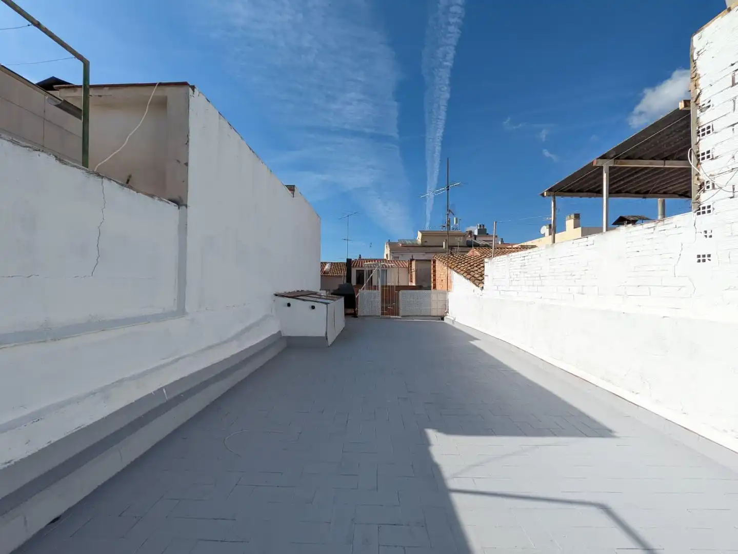 Terrassa de Casa adosada en venda en Centre