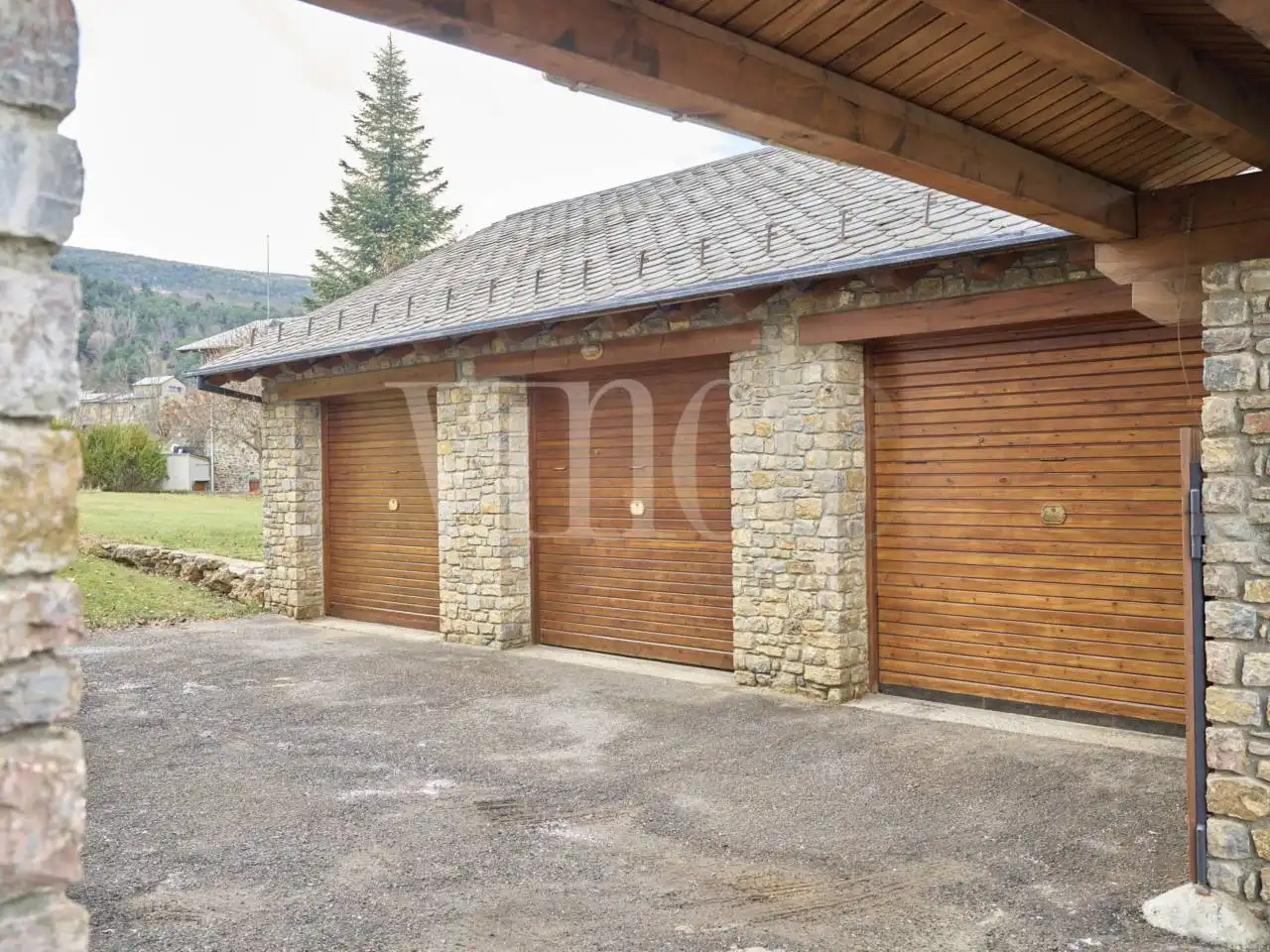 Parking of Detached homes for sale in Puigcerdà  with Heating, Parquet flooring and Terrace