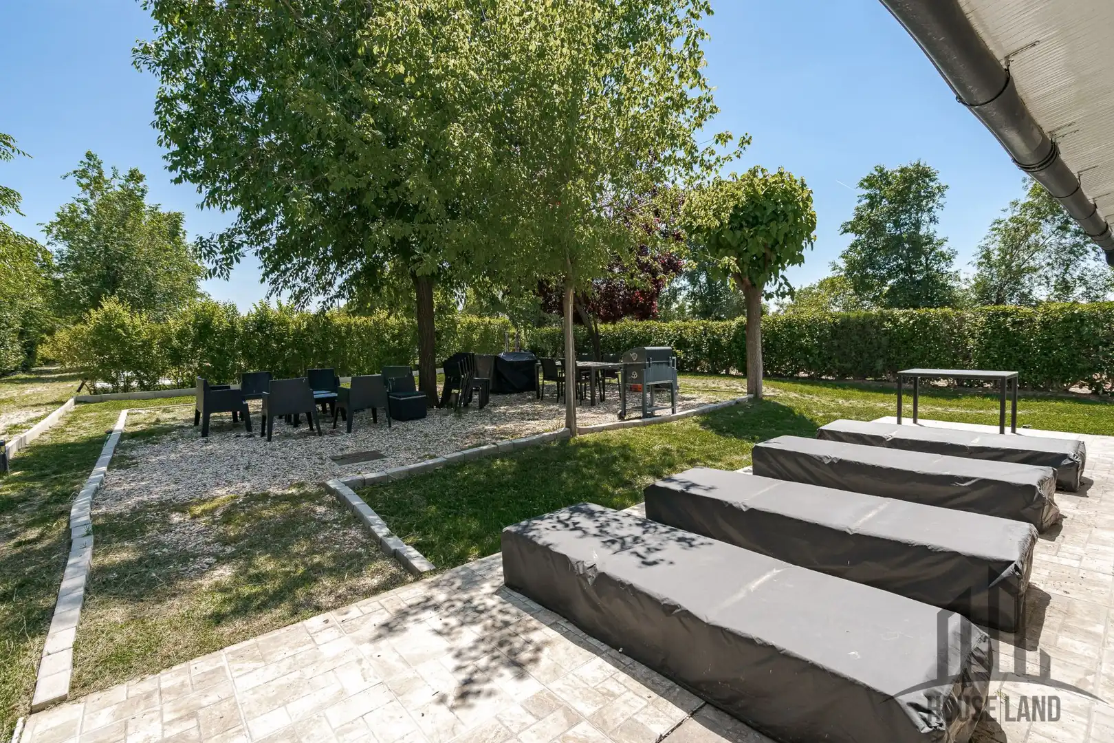 Terrace of Country homes for sale in Fuente El Saz de Jarama  with Air Conditioner, Heating and Private garden