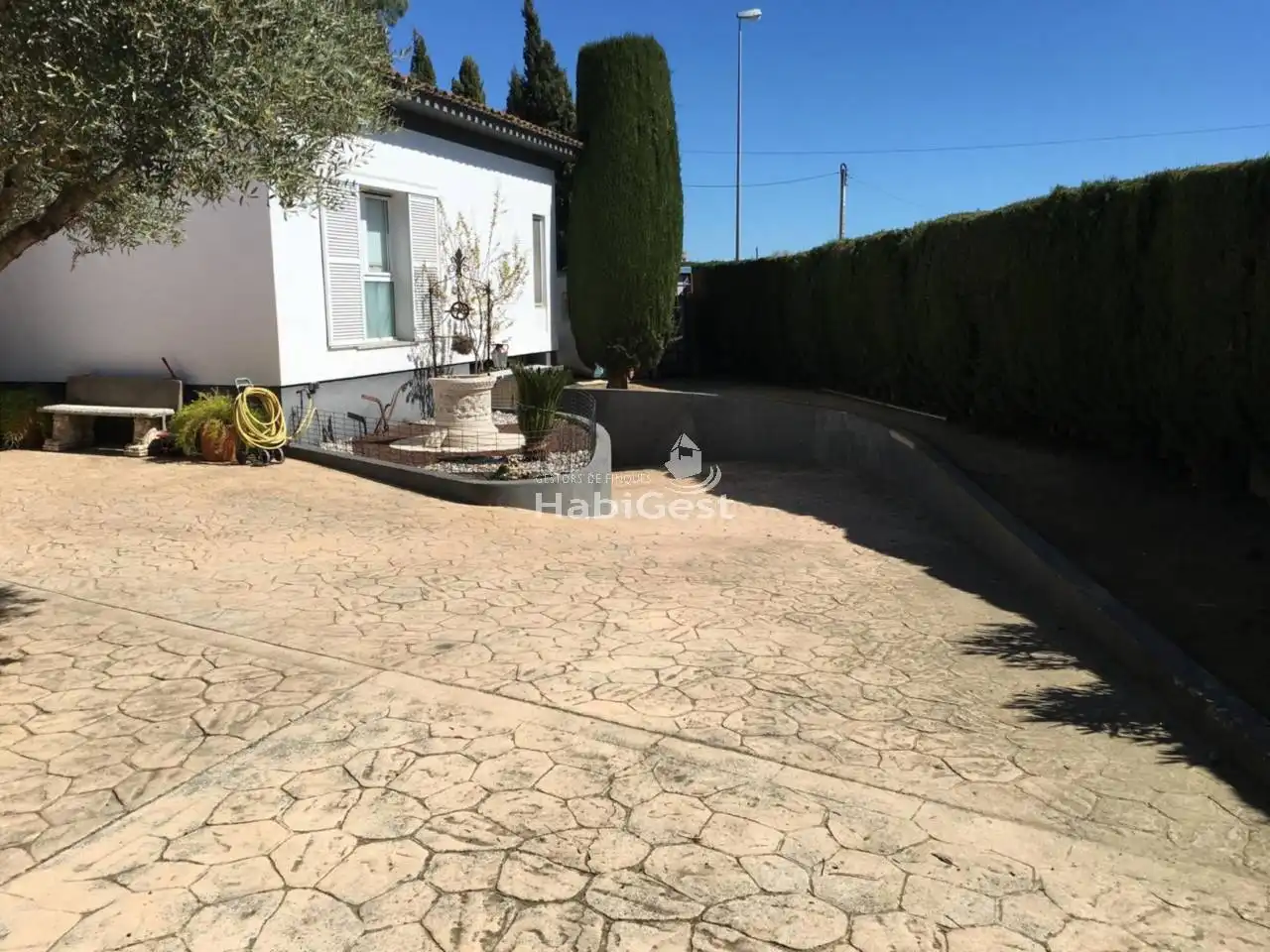 Jardín de Casa o chalet en venta en Fontcoberta con Jardín privado, Terraza y Piscina