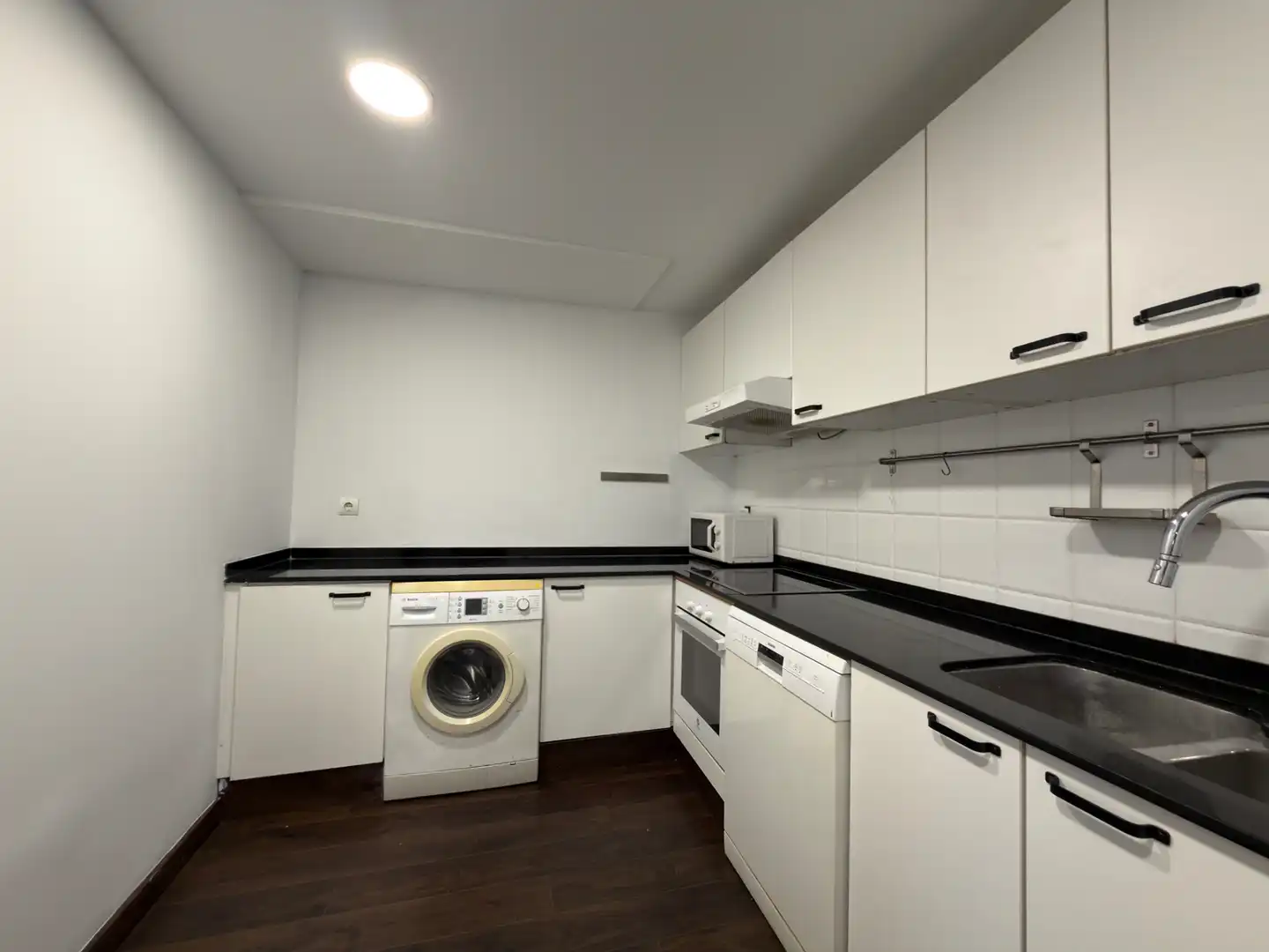 Cocina de Loft de alquiler en Barcelona con Aire acondicionado, Calefacción y Jardín privado