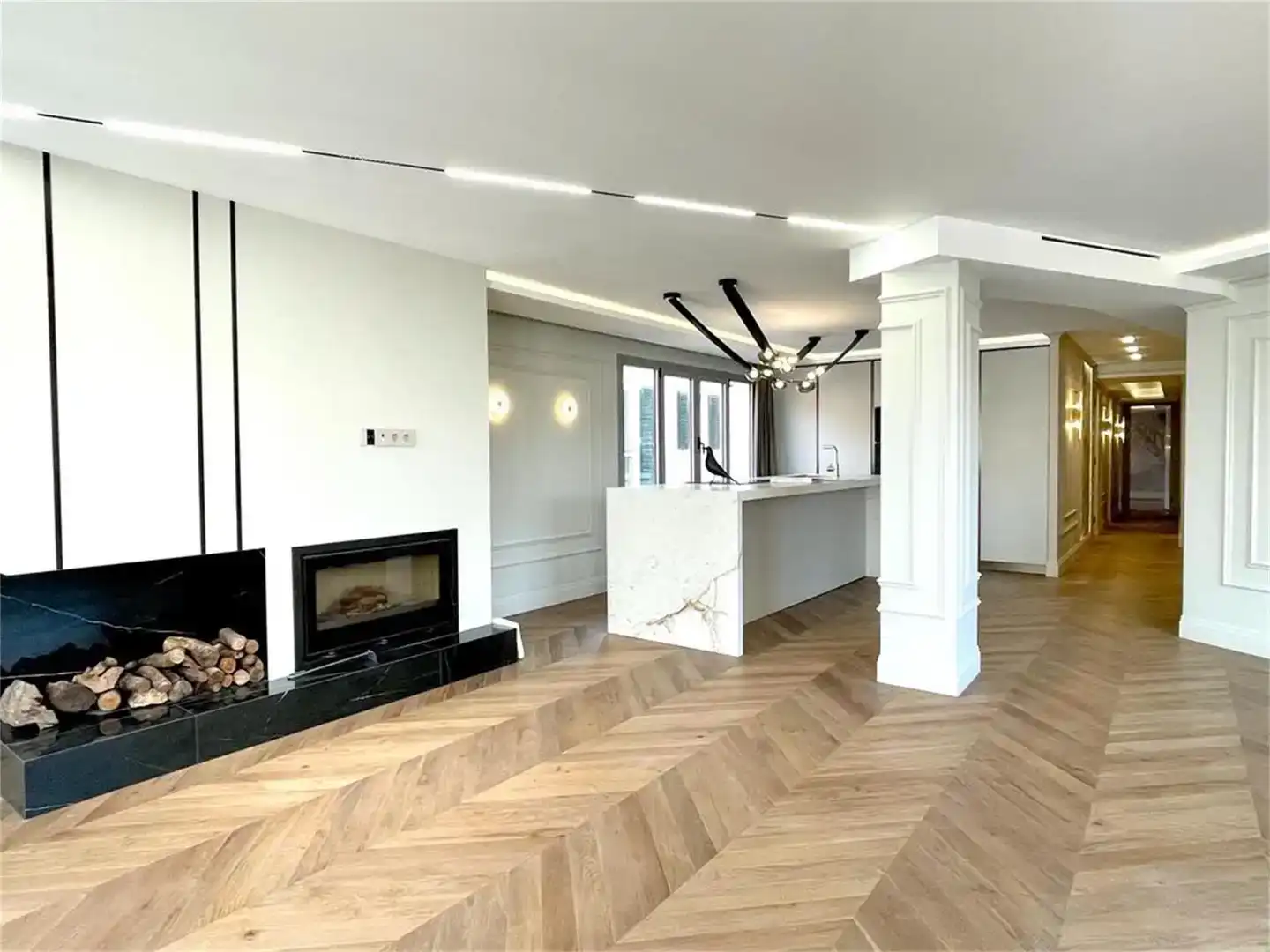 Sala de estar de Piso en venta en  Palma de Mallorca con Aire acondicionado, Calefacción y Parquet