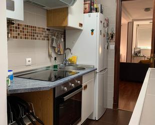 Kitchen of Flat to rent in  Madrid Capital  with Air Conditioner, Heating and Furnished