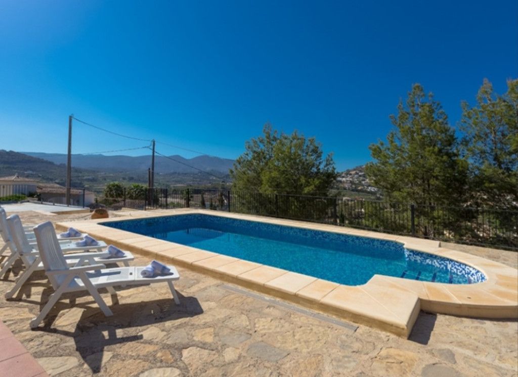 Swimming pool of House or chalet for sale in Calpe / Calp  with Terrace