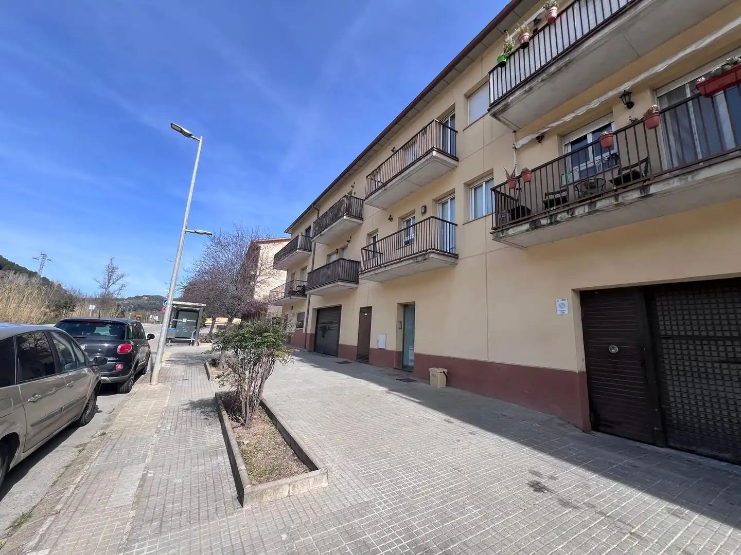 Vista exterior de Piso en venta en Aiguafreda con Balcón