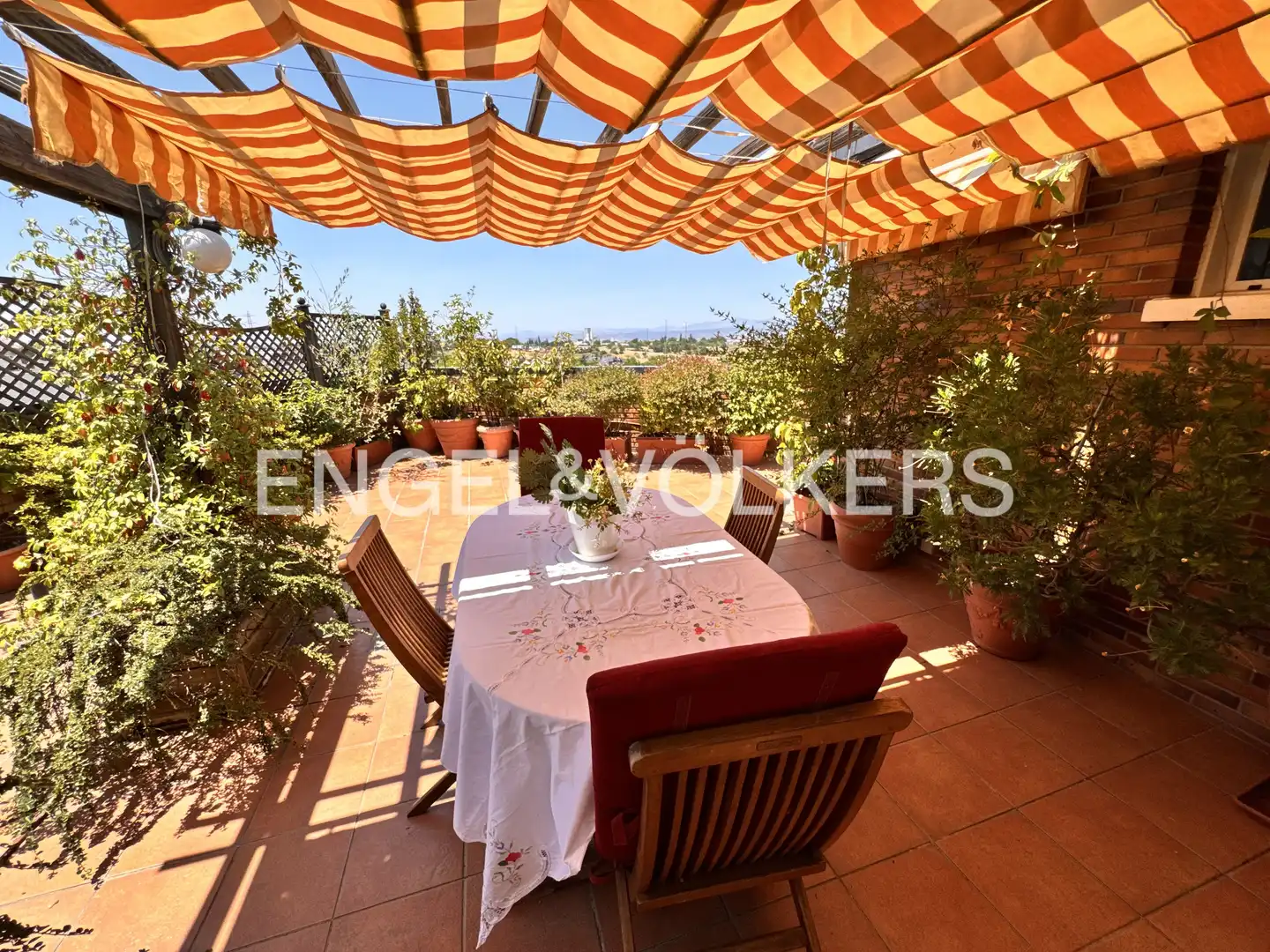 Terraza de Ático de alquiler en Majadahonda con Aire acondicionado, Calefacción y Jardín privado