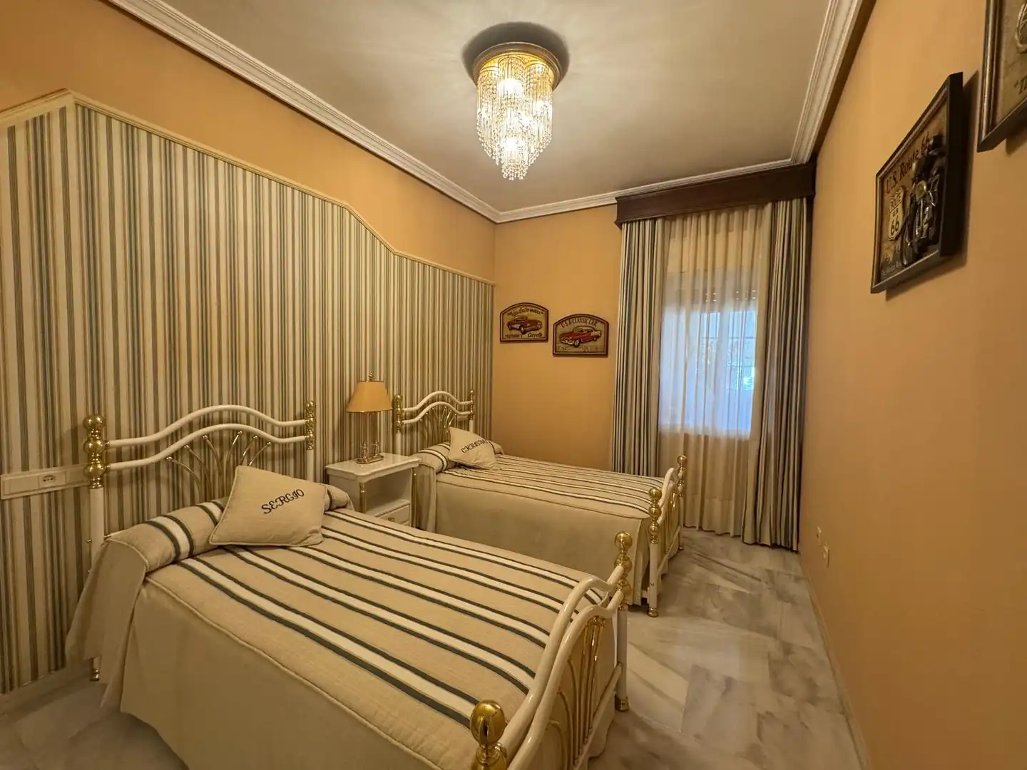 Bedroom of Flat for sale in Jerez de la Frontera  with Air Conditioner, Private garden and Terrace