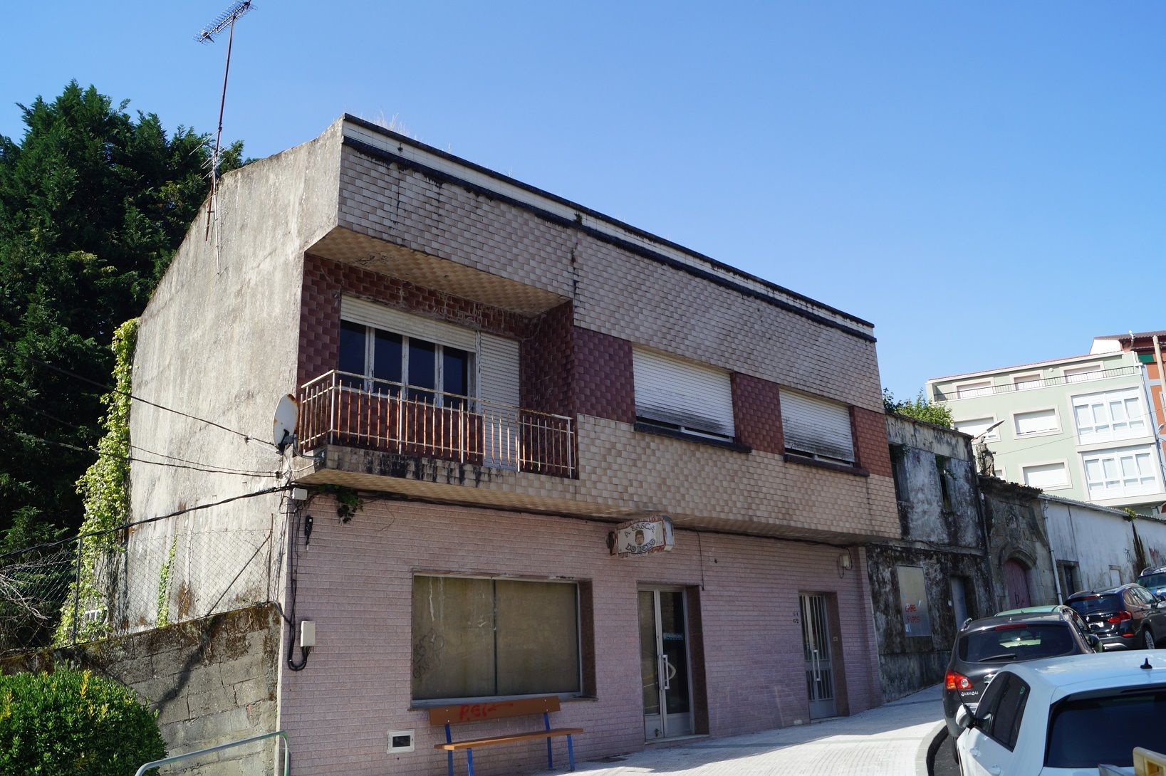 Exterior view of Single-family semi-detached for sale in Boiro