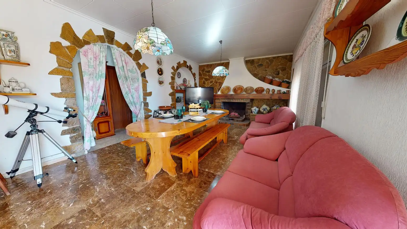 Sala de estar de Casa o chalet en venta en Novelda con Aire acondicionado, Jardín privado y Terraza