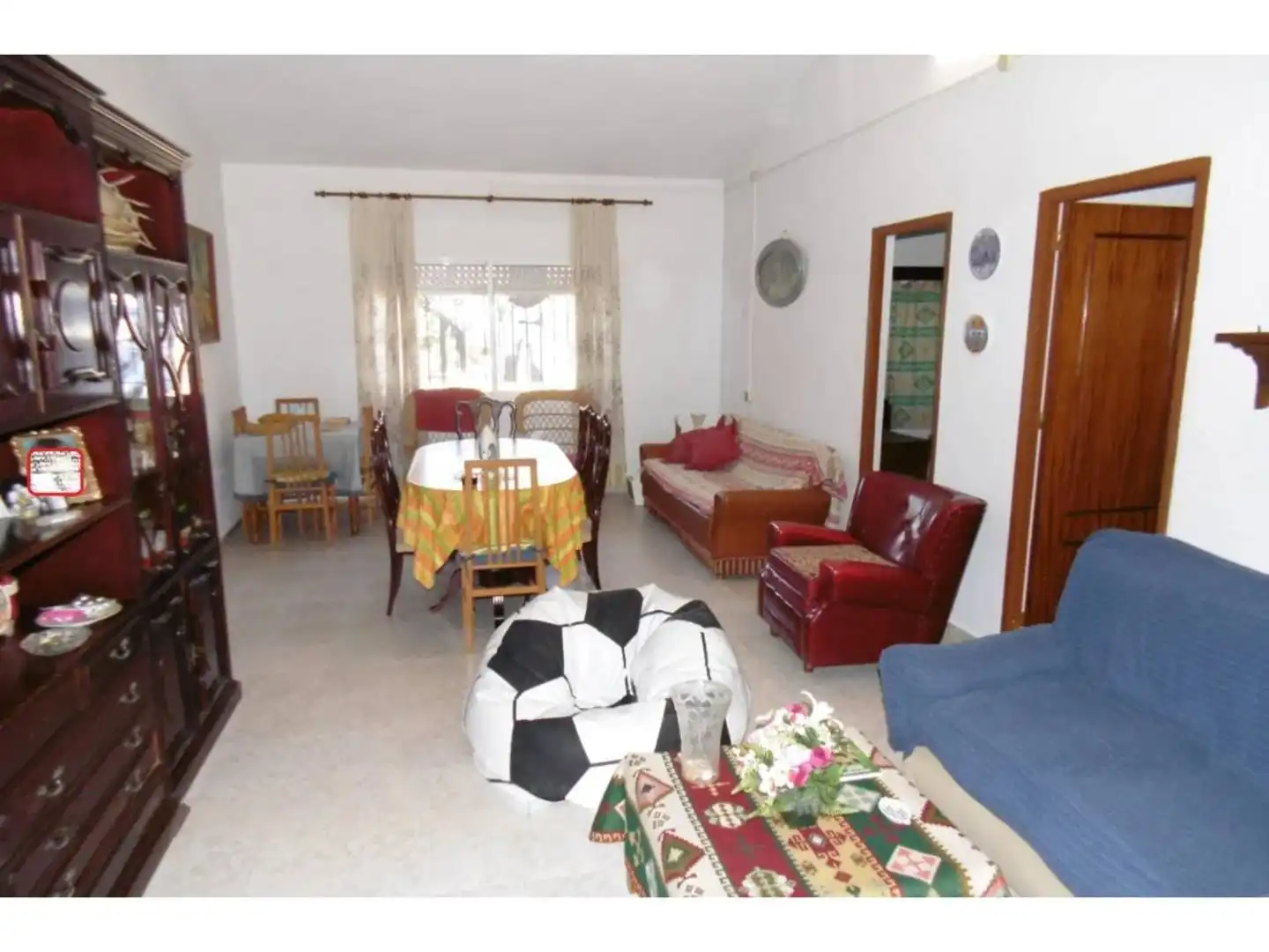 Sala de estar de Casa o chalet en venta en Fuente Álamo de Murcia con Jardín privado