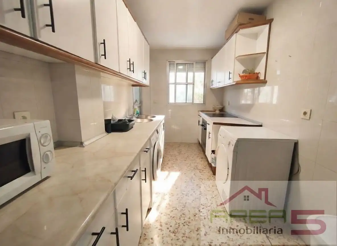 Cocina de Piso de alquiler en Mérida con Aire acondicionado, Amueblado y Horno