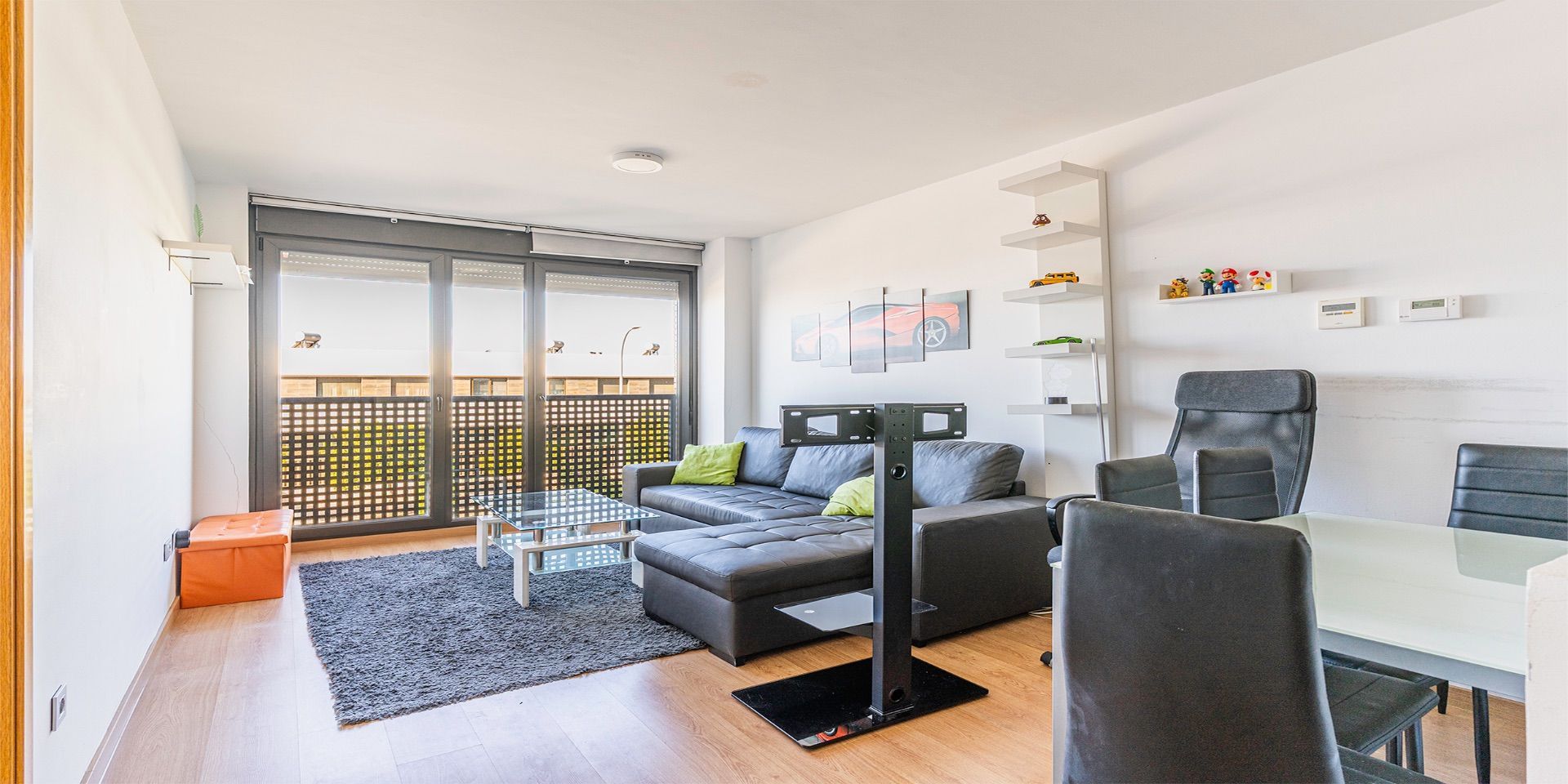 Living room of Flat for sale in Torrejón de Ardoz  with Air Conditioner, Heating and Terrace
