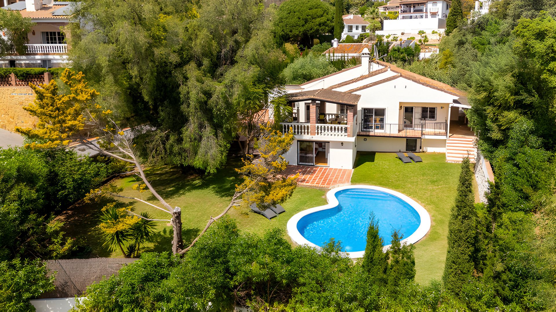 Jardí de Casa o xalet en venda en Marbella amb Jardí privat i Piscina