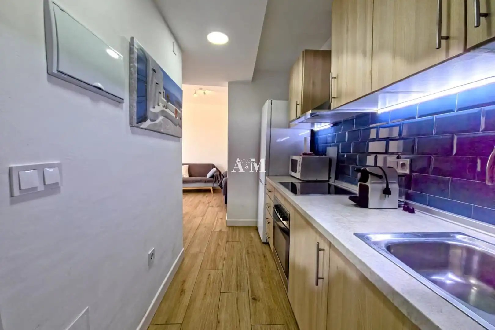 Cocina de Piso de alquiler en Pilar de la Horadada con Aire acondicionado, Calefacción y Terraza