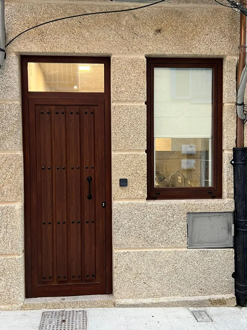 Exterior view of Apartments for rent in Cangas   with Heating, Furnished and Oven