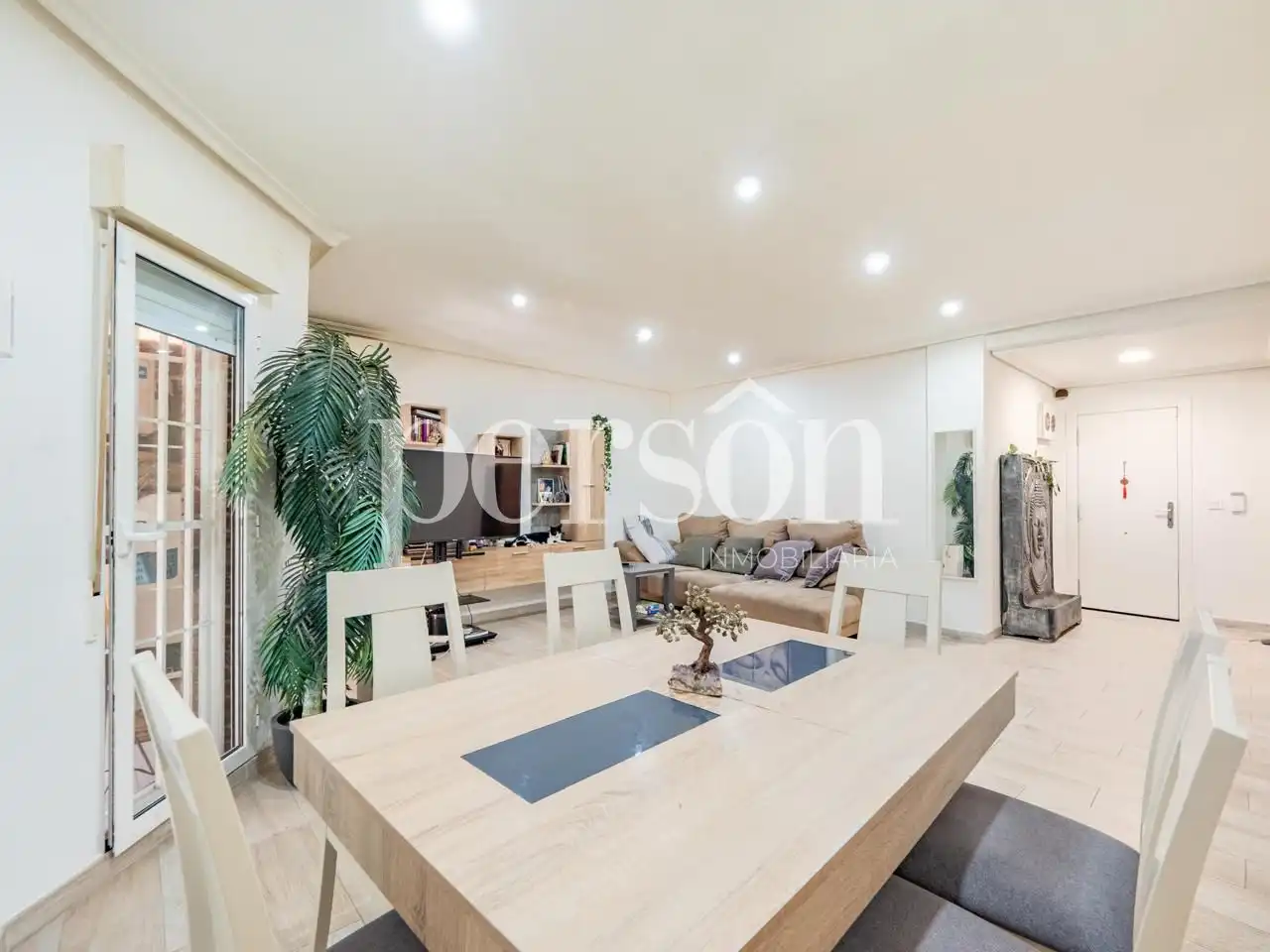 Sala de estar de Piso en venta en Valencia con Aire acondicionado, Terraza y Amueblado