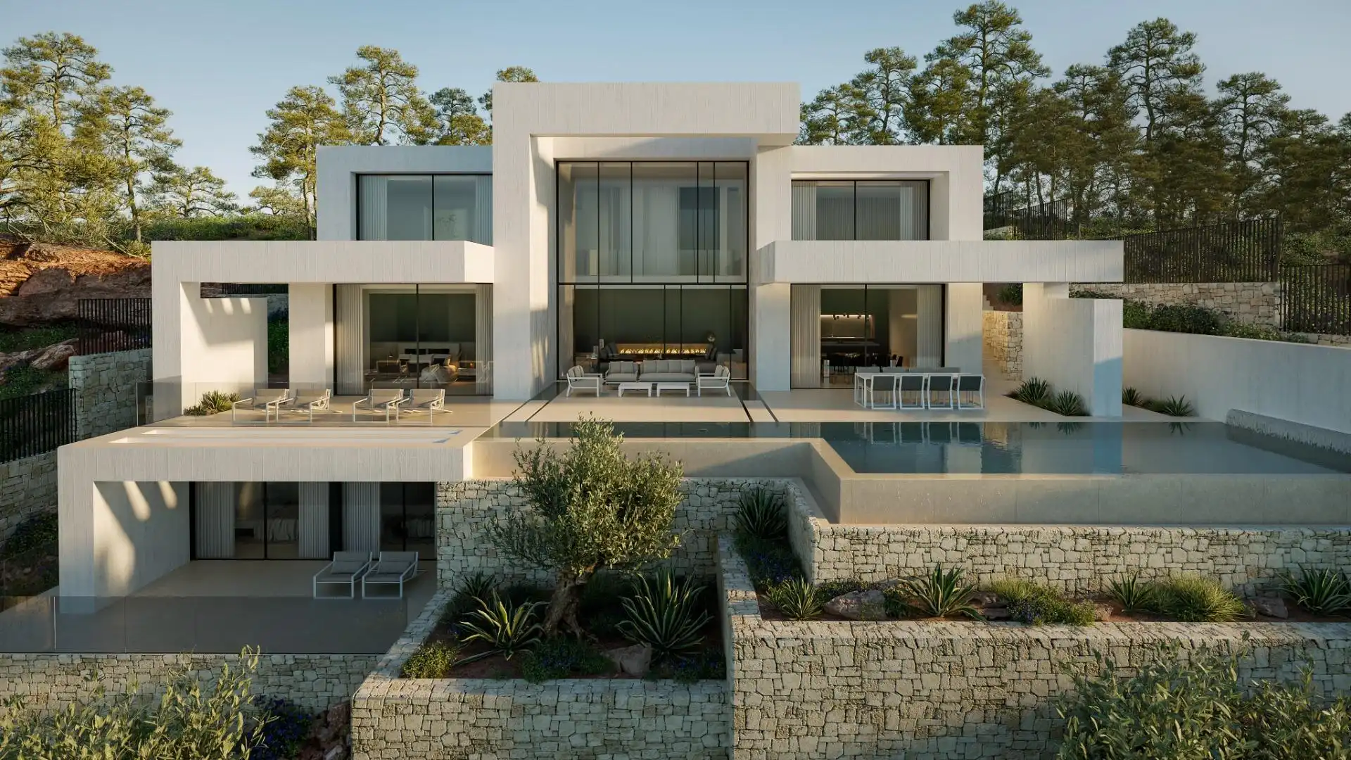 Vista exterior de Casa o xalet en venda en Jávea / Xàbia amb Terrassa, Traster i Piscina