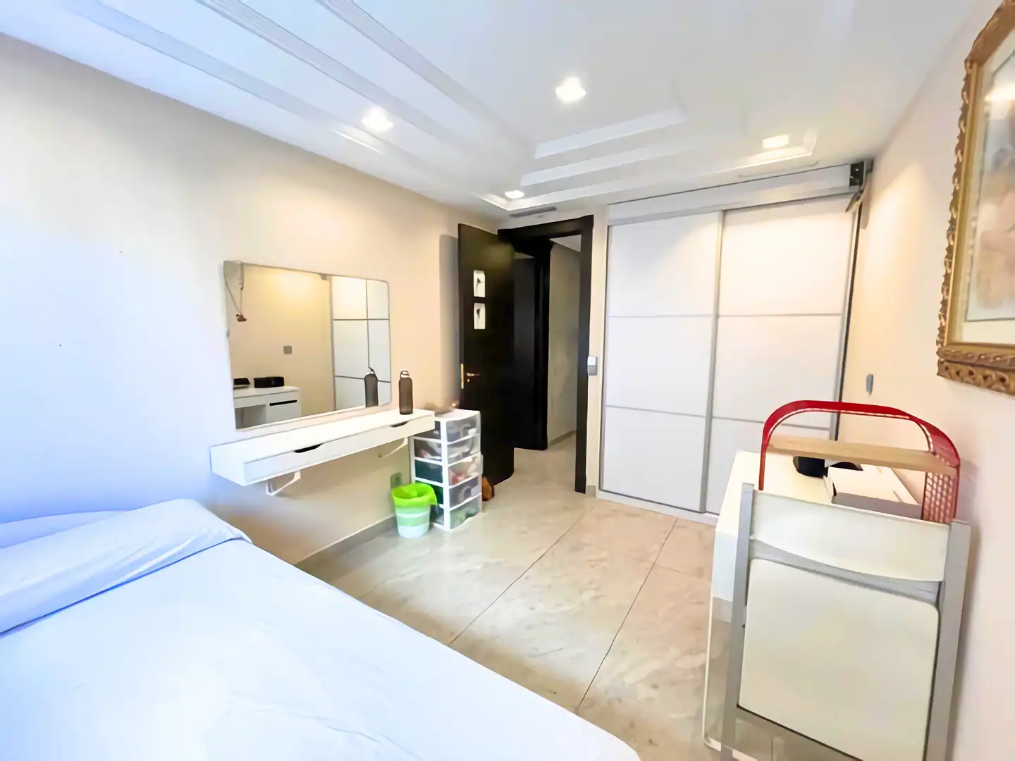 Schlafzimmer von Wohnung zum Verkauf in Valencia mit Klimaanlage, Heizung und Abstellraum