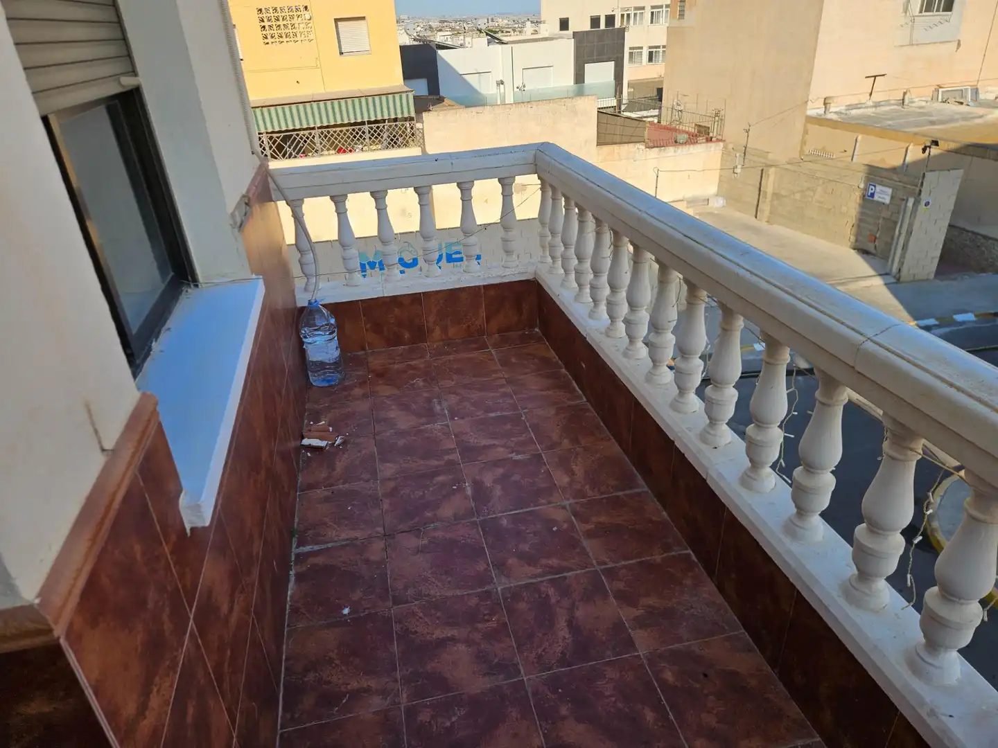 Balcony of Houses for sale in El Ejido  with Air Conditioner, Heating and Storage room