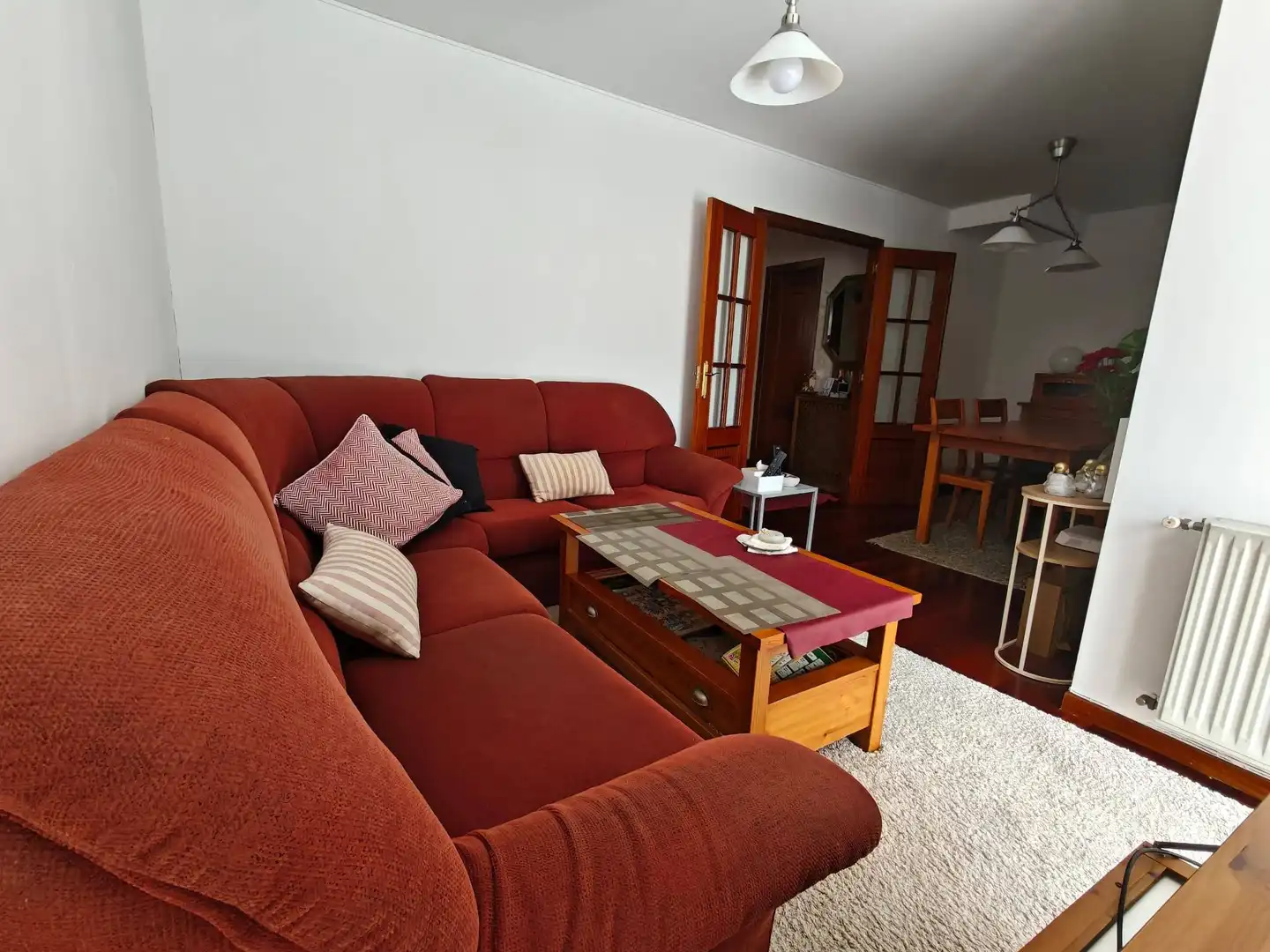 Wohnzimmer von Maisonette zum Verkauf in Ames mit Abstellraum, Möbliert und Gemeinschaftspool