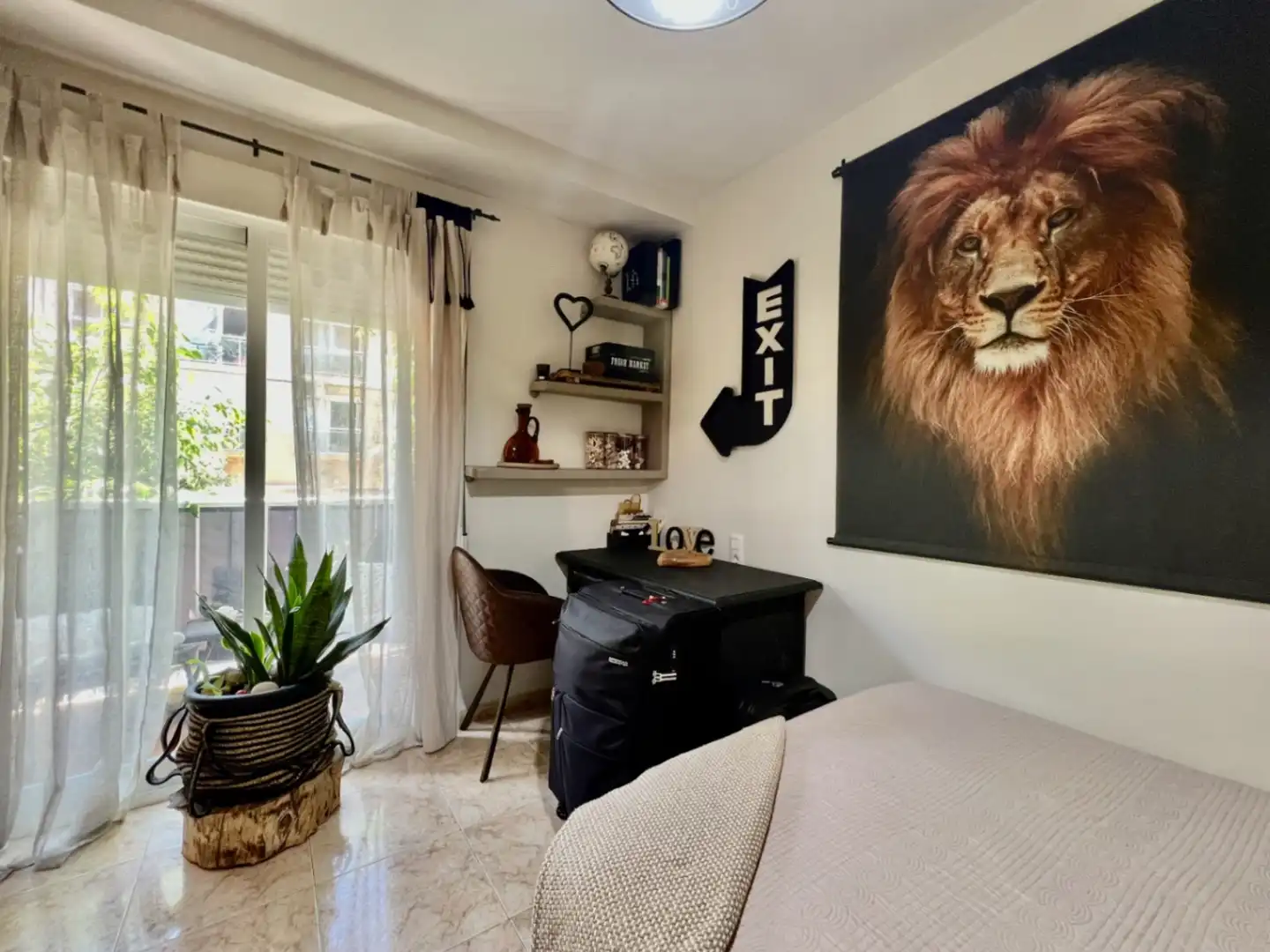 Bedroom of Flat for sale in Jávea / Xàbia  with Air Conditioner and Balcony