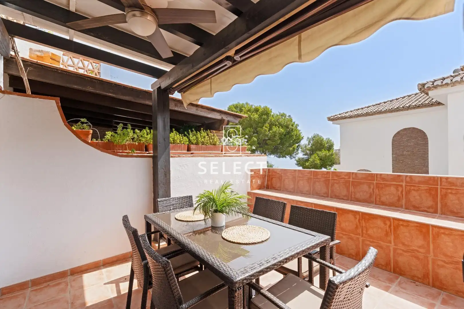 Terraza de Casa adosada en venta en Almuñécar con Aire acondicionado, Calefacción y Terraza