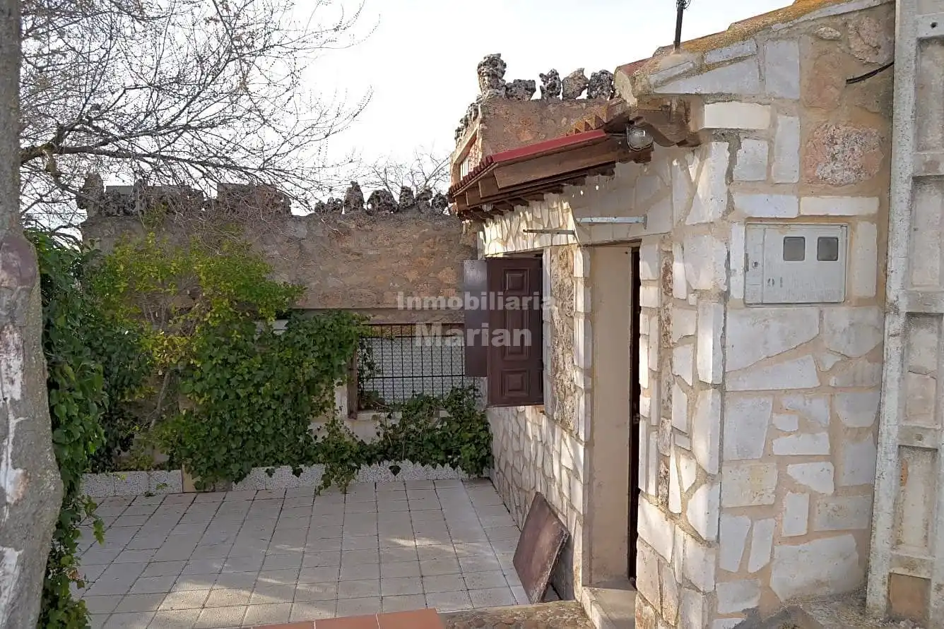 Terraza de Finca rústica en venta en Fuentespina con Amueblado