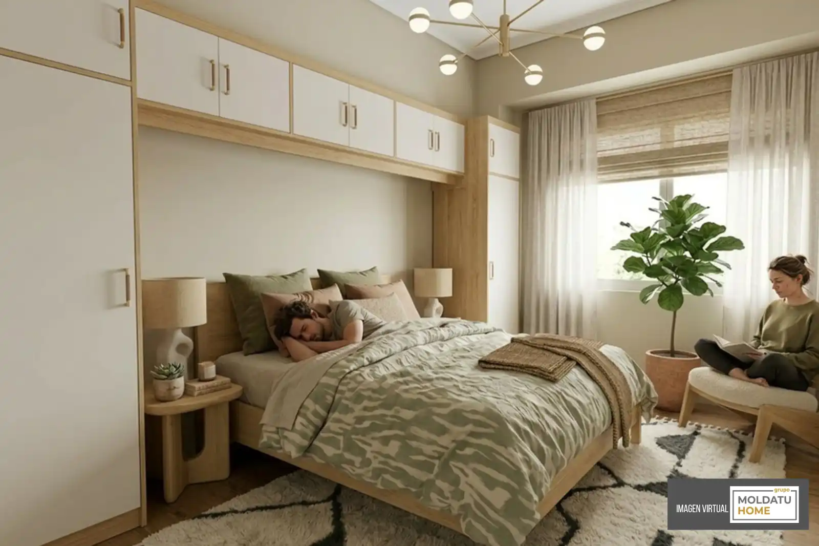 Bedroom of Flat for sale in Bilbao   with Heating and Terrace